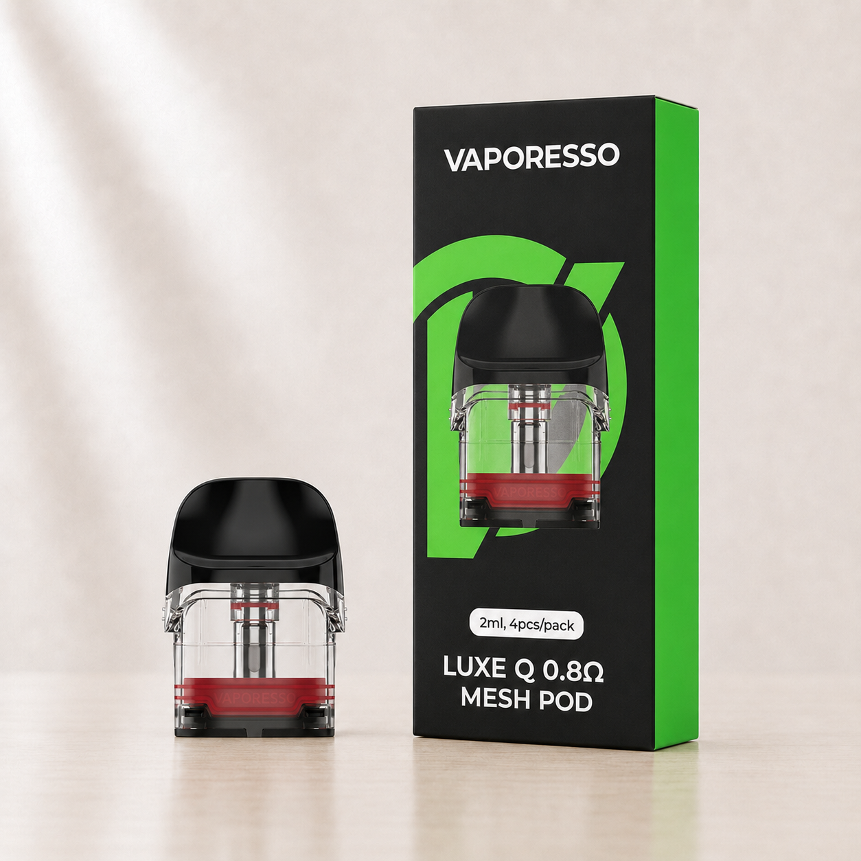 Cartouches Luxe Q 2 ml Vaporesso – boîte de 4