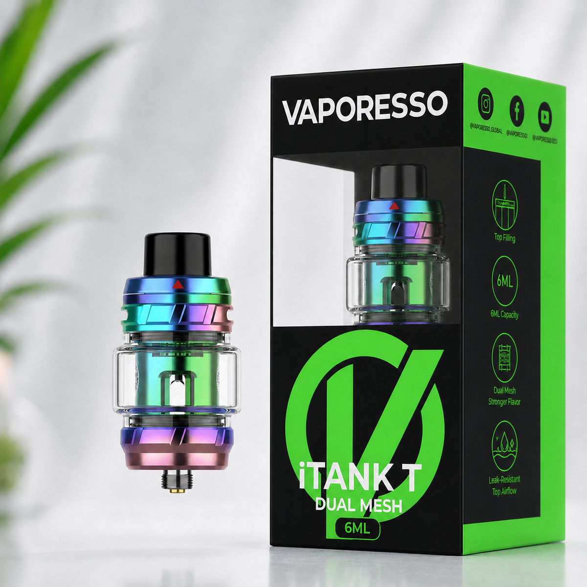Clearomiseur iTank T Dual Mesh - Vaporesso