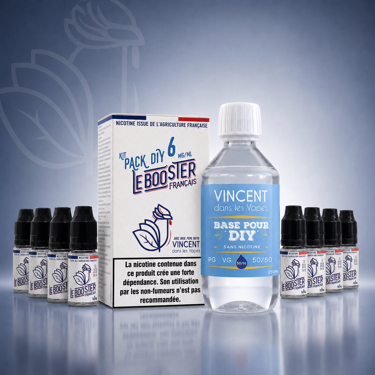 Pack DIY 210 ml 50/50 – VDLV – vue complémentaire 1