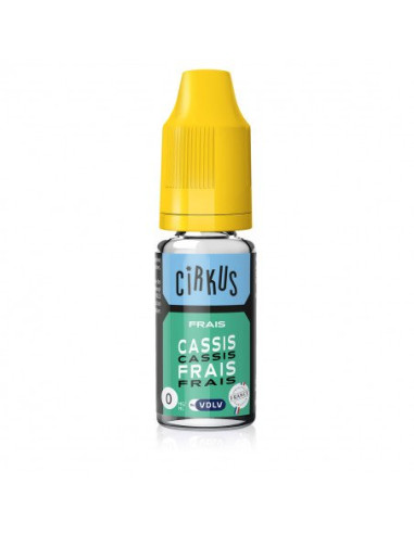 E Liquide Cirkus Cassis Frais 10ml