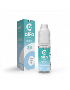 E-liquide Menthe Fraîche en 10 ml de Alfaliquid
