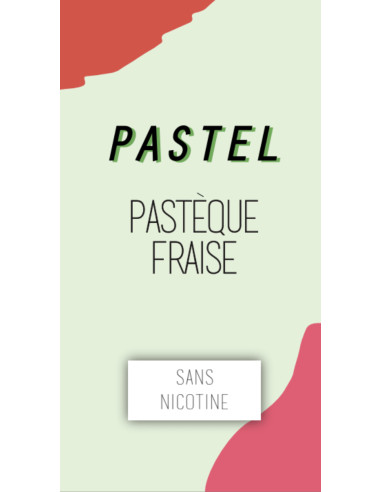 Pastèque Fraise 50ml - Pastel