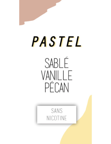 Sablé Vanille Pécan 50ml - Pastel