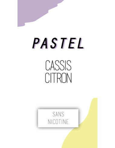 Cassis Citron 50ml - Pastel