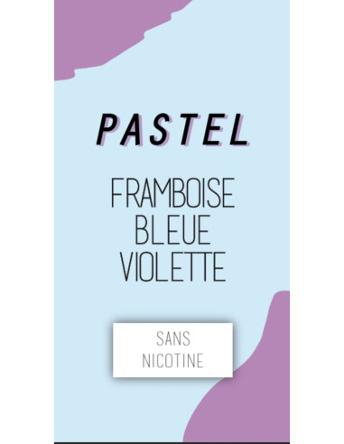 Framboise Bleue Violette 50ml - Pastel