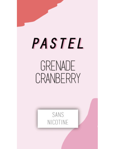 GRENADE CRANBERRY 50ml - Pastel