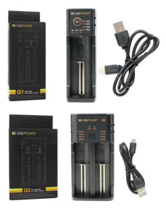 CHARGEUR SIMPLE / DOUBLE ACCU(S) - E-CIG POWER