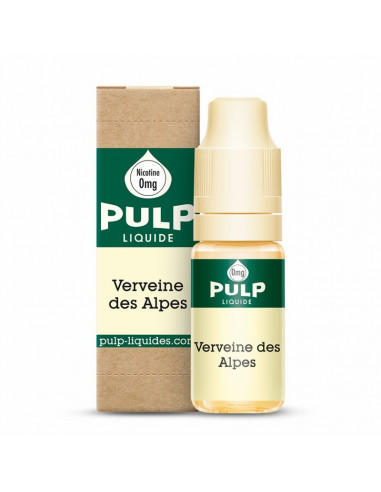 E-Liquide Verveine des Alpes en 10 ml de la marque Pulp