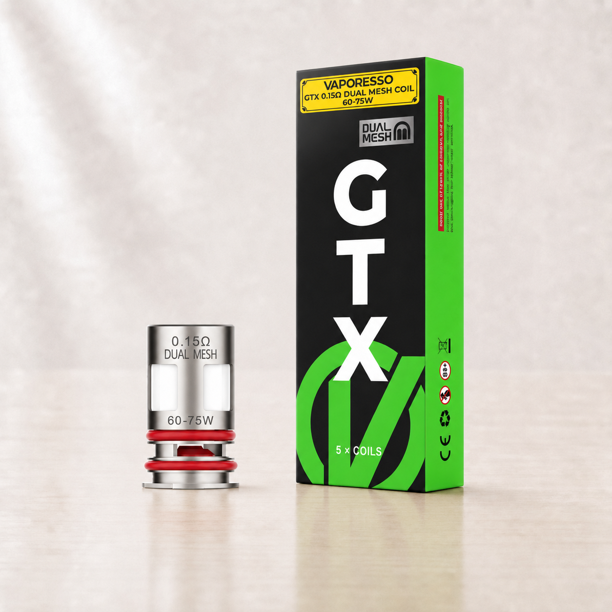 Résistances GTX Vaporesso – boîte de 5