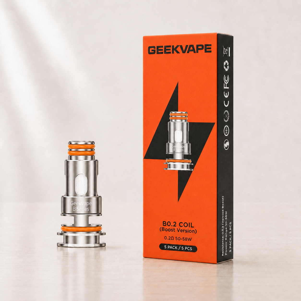 Résistances B Series Geekvape – boîte de 5