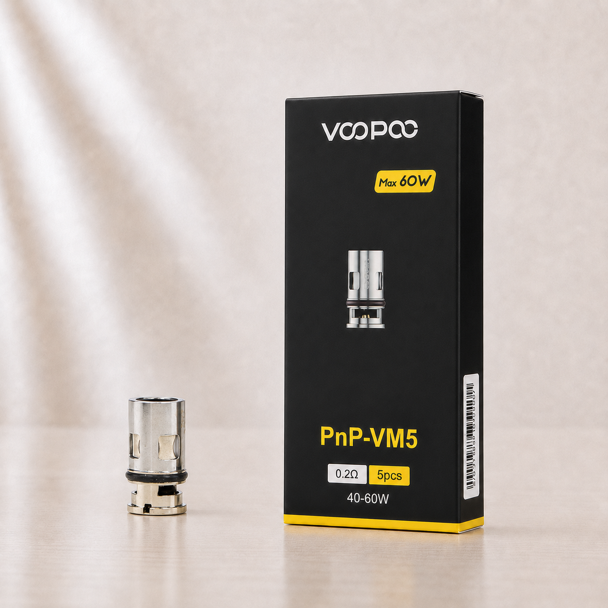 Résistances PnP VOOPOO – boîte de 5