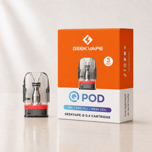 Cartouches Q Pod 3 ml Geekvape – boîte de 3