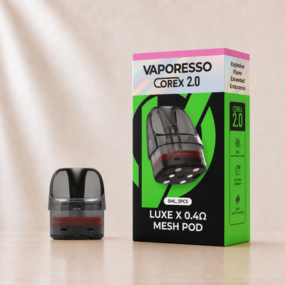 Cartouches Luxe X Vaporesso – boîte de 2