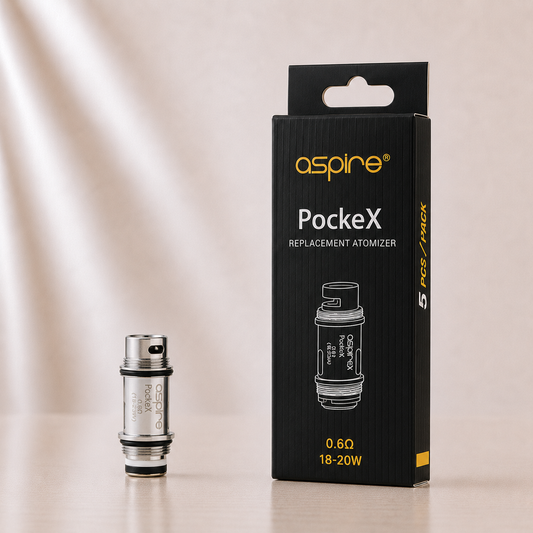 Résistances PockeX Aspire – boîte de 5
