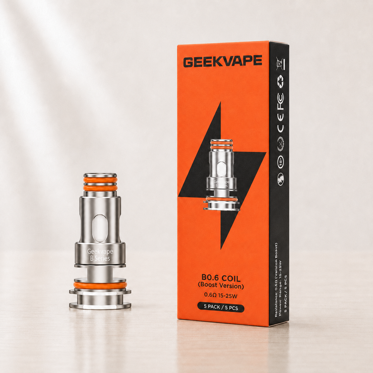 Résistances B Series Geekvape – boîte de 5