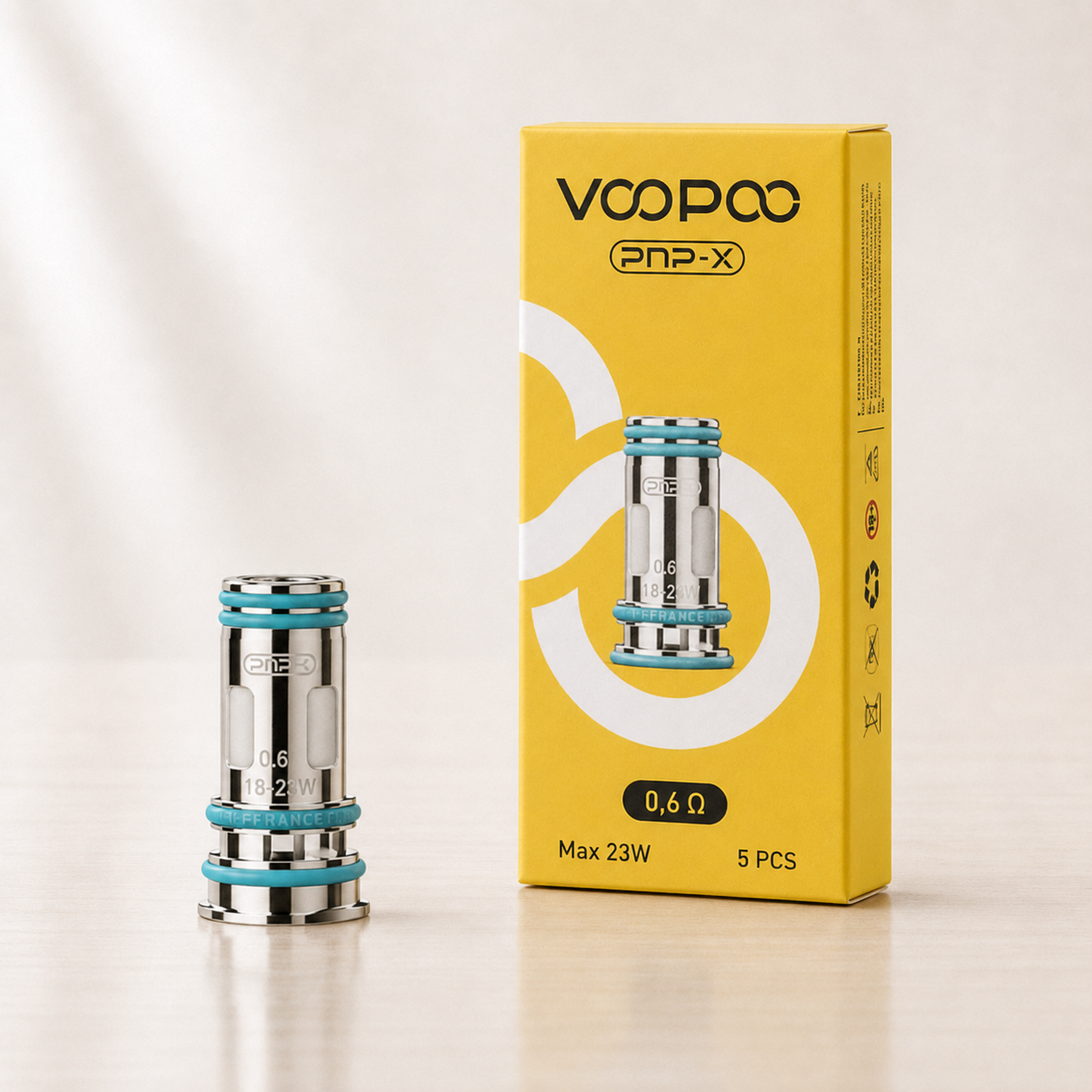 Résistances PnP X VOOPOO – boîte de 5