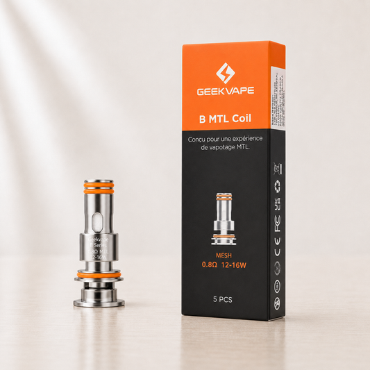 Résistances B Series MTL Geekvape – boîte de 5