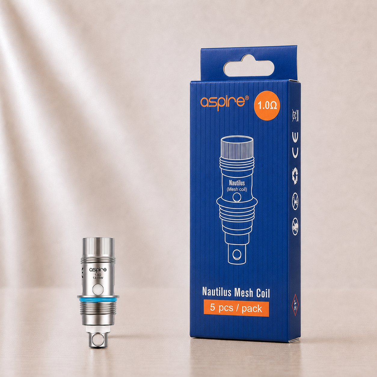 Résistances Nautilus Aspire – boîte de 5
