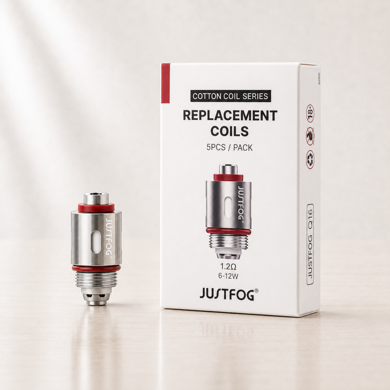 Résistances Justfog Justfog – boîte de 5