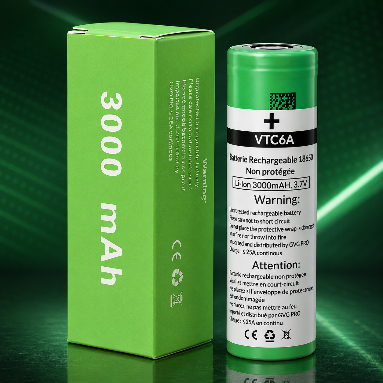 Accu Sony / Murata VTC6 18650 – 3000 mAh