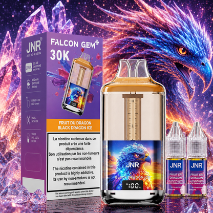 Puff Falcon Gem+ 30K Black Dragon Ice JNR
