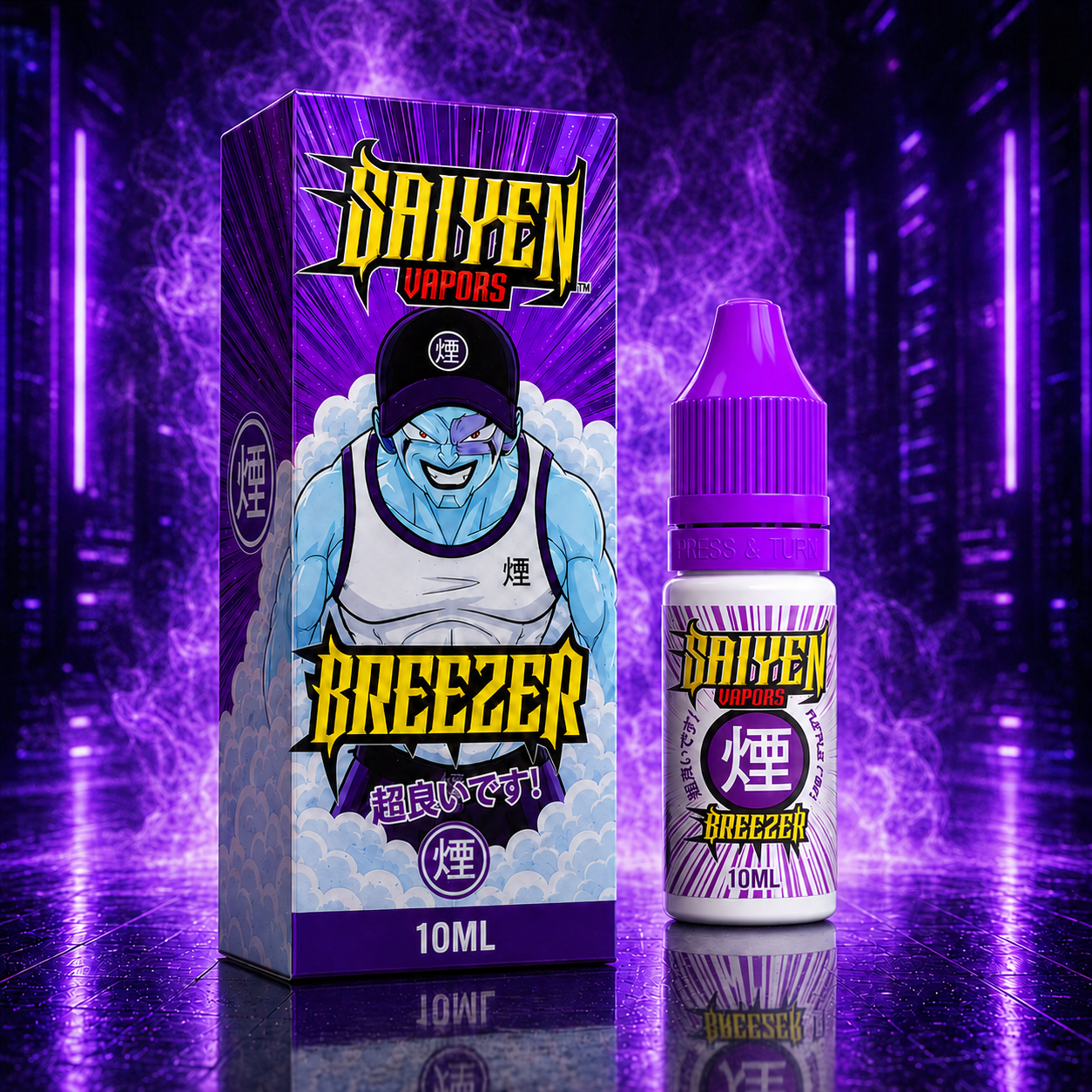 Breezer 10 ml – e-liquide Swoke