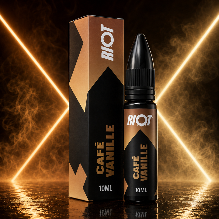 Café Vanille 10 ml – e-liquide Riot