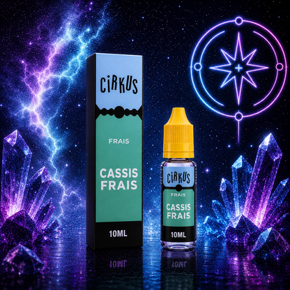 Cassis Frais 10 ml – e-liquide Cirkus
