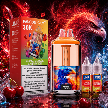 Puff Falcon Gem+ 30K Cherry Ice JNR