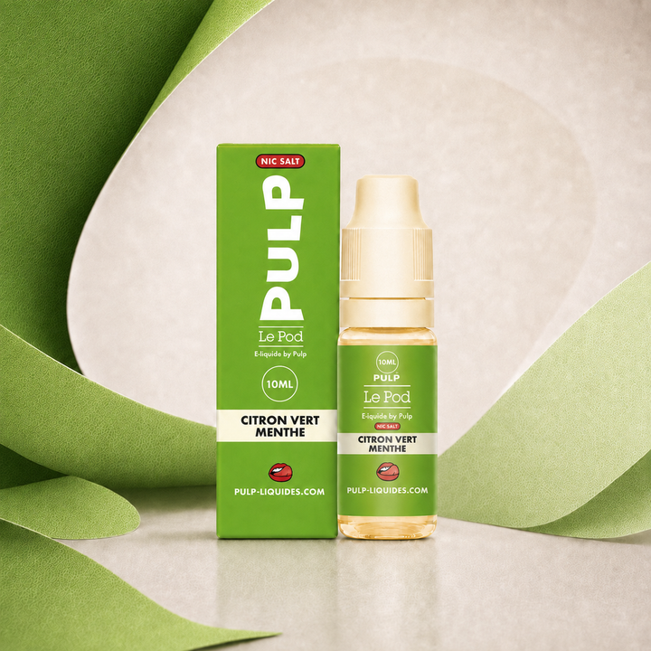 N+ Citron Vert Menthe 10 ml – Le Pod by Pulp