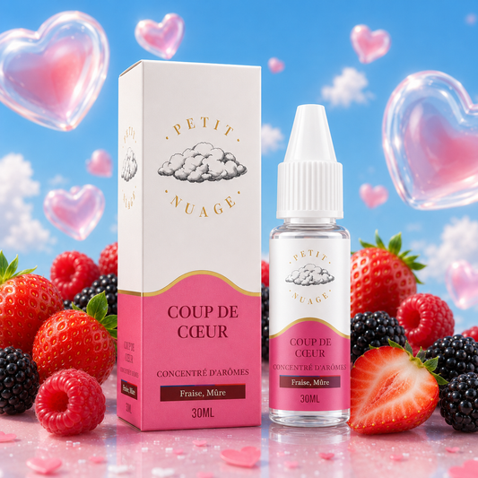 Coup de Cœur 50 ml – e-liquide Petit Nuage