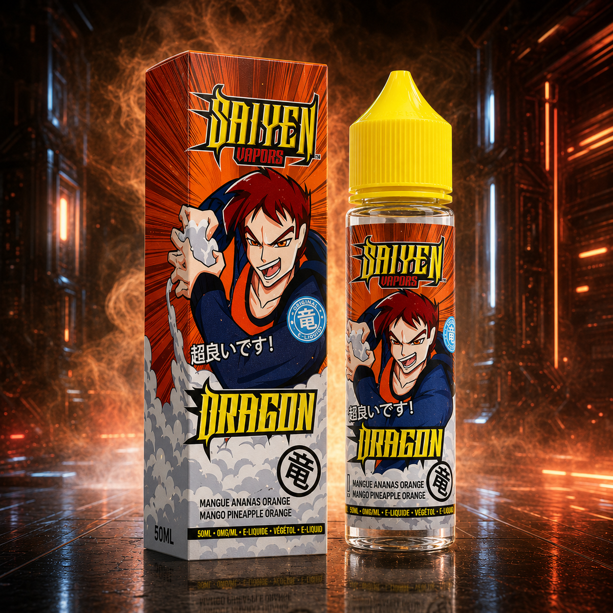 Dragon 50 ml – e-liquide Swoke