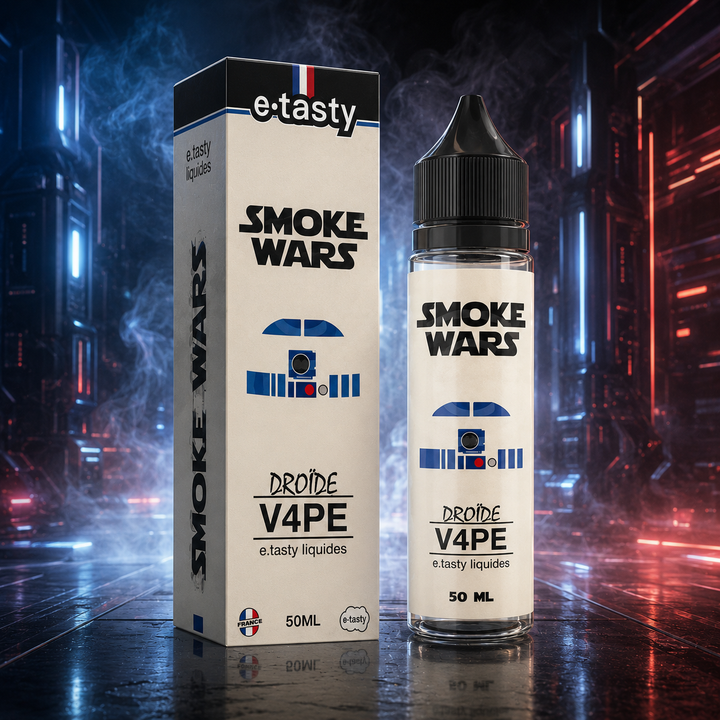 Droïde V4PE 50 ml – e-liquide E.Tasty