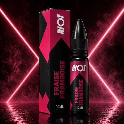 Fraise Framboise 10 ml – e-liquide Riot