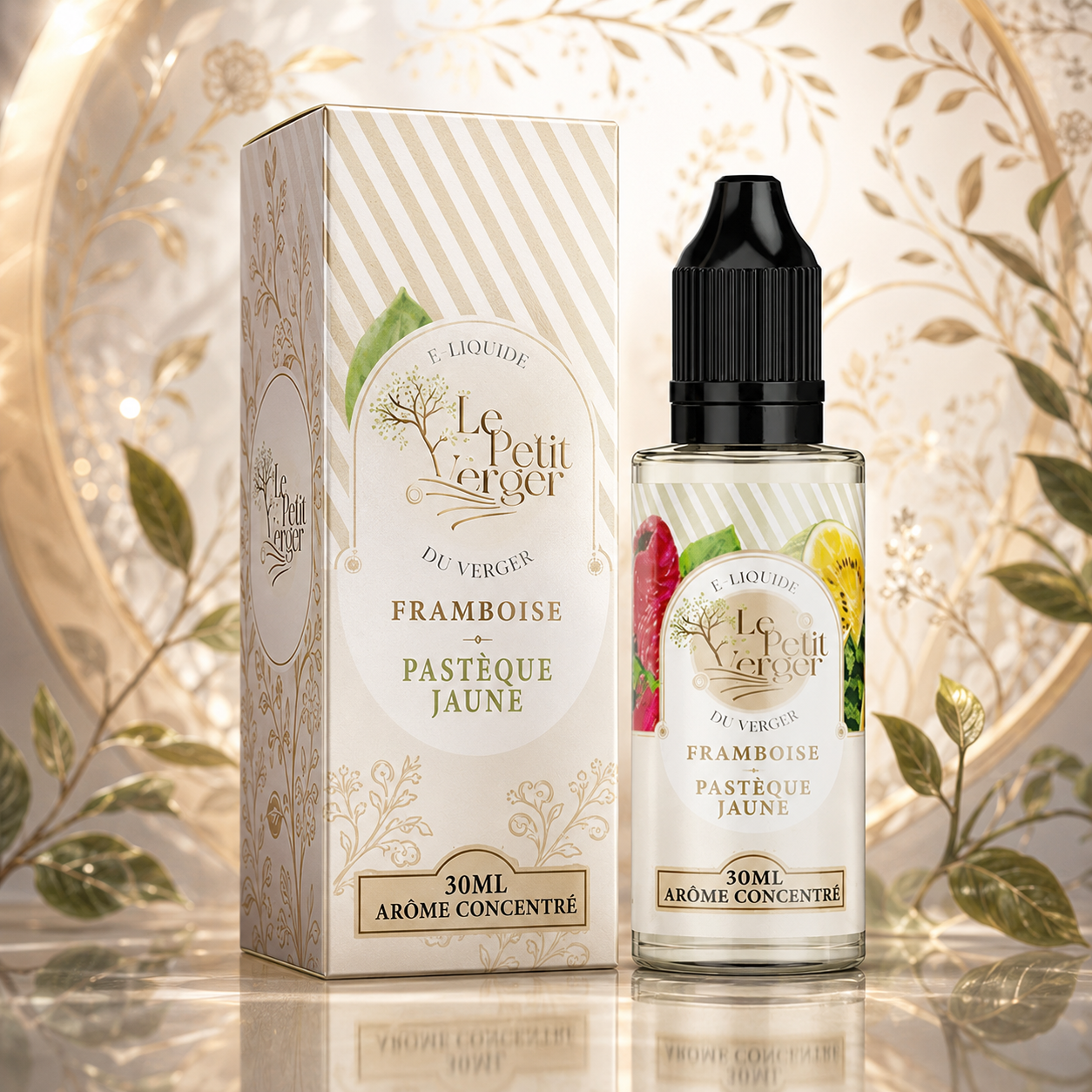 Concentré Framboise Pasteque Jaune 30 ml – Petit Verger