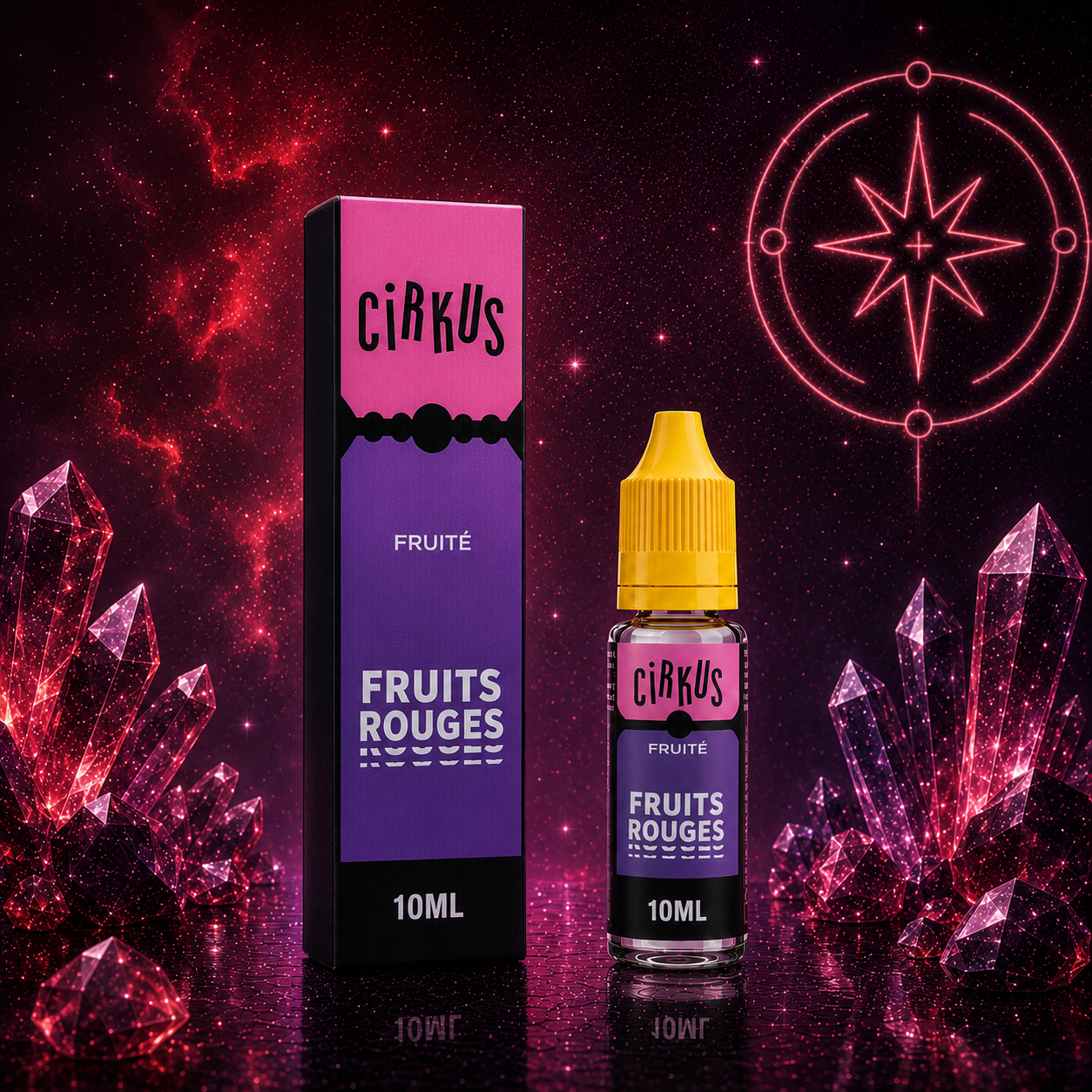 Fruits Rouges 10 ml – e-liquide Cirkus