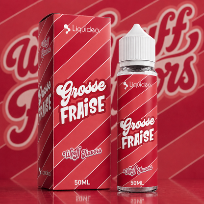 Grosse Fraise 50ml - Liquideo