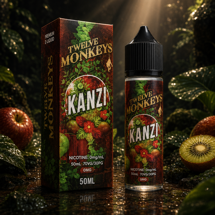 Kanzi 50 ml – e-liquide Twelve Monkeys