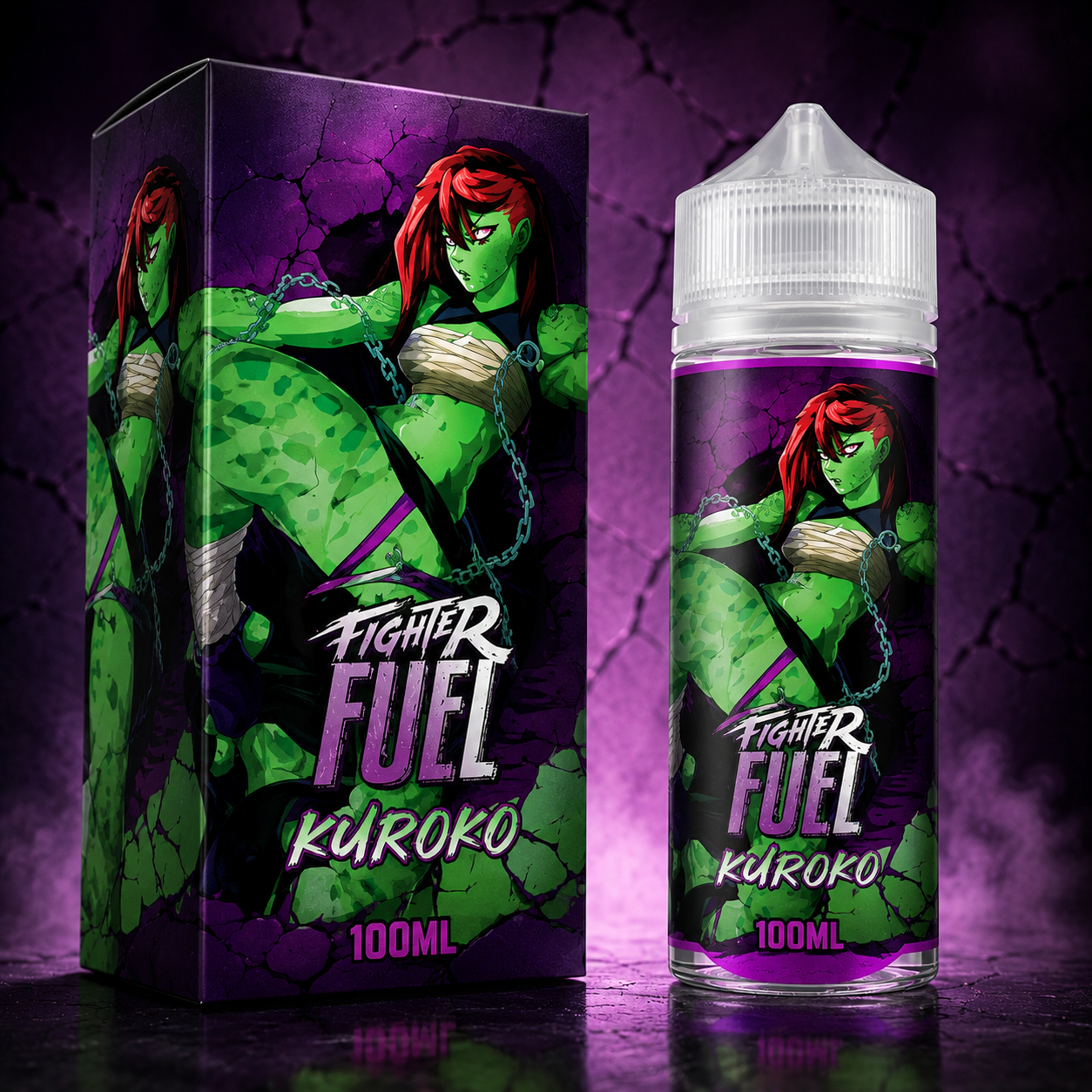 Kuroko 100 ml – e-liquide Fighter Fuel