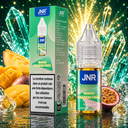 E-liquide Mango Passion Fruit JNR 10 ml – 20 mg