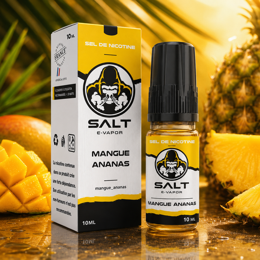 Mangue Ananas 10 ml – Salt E-Vapor