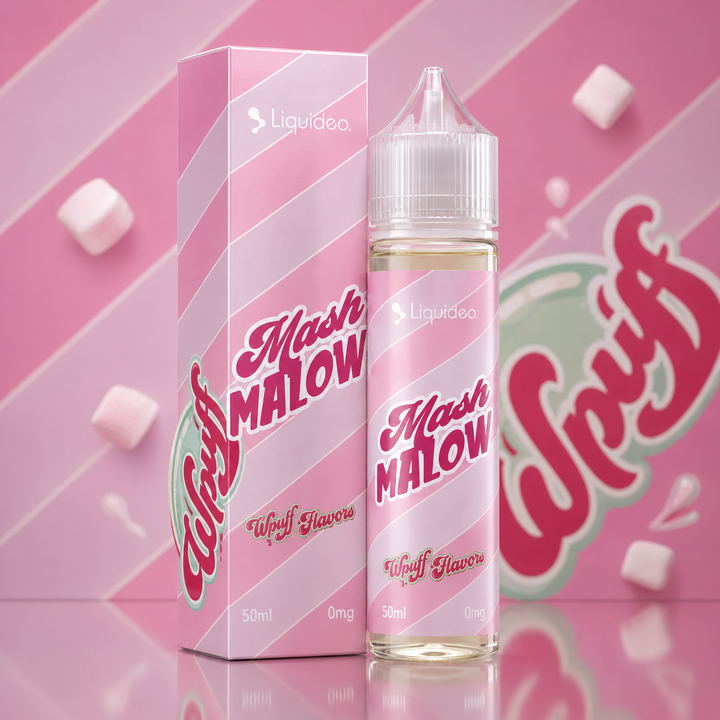 Marshmallow 50ml - Liquideo