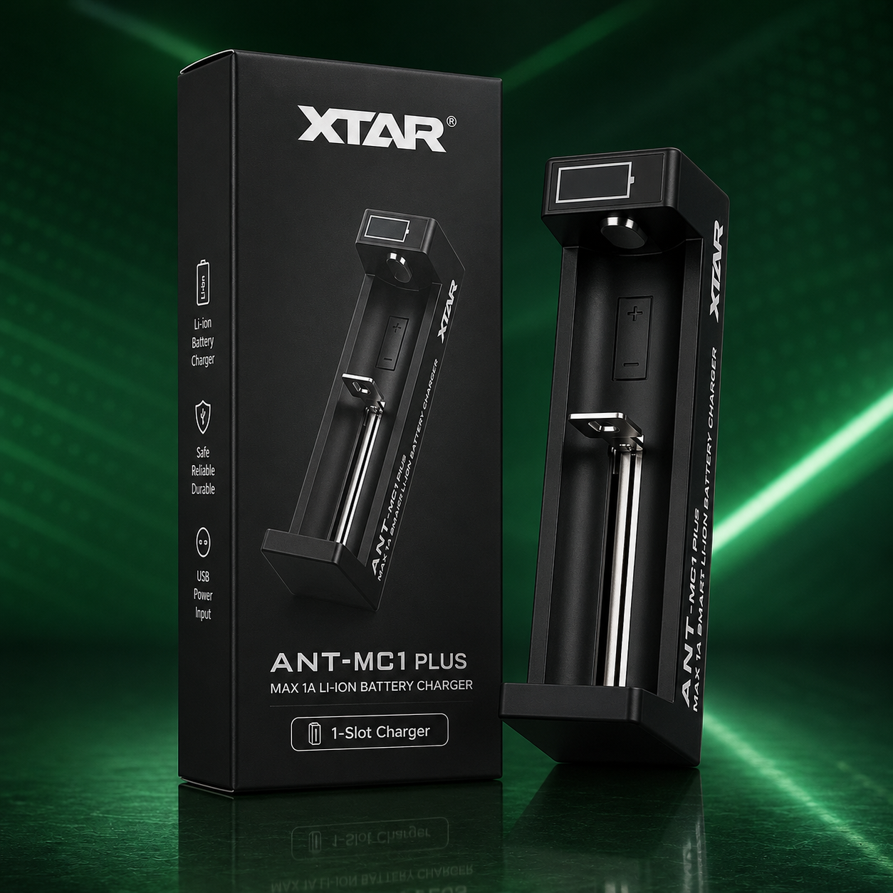 Chargeur XTAR ANT MC1 Plus – 1 accu