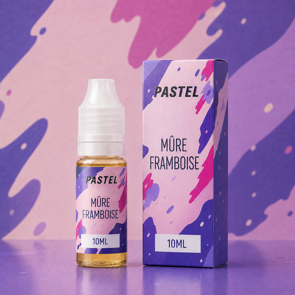 Mûre Framboise 10ml – Pastel