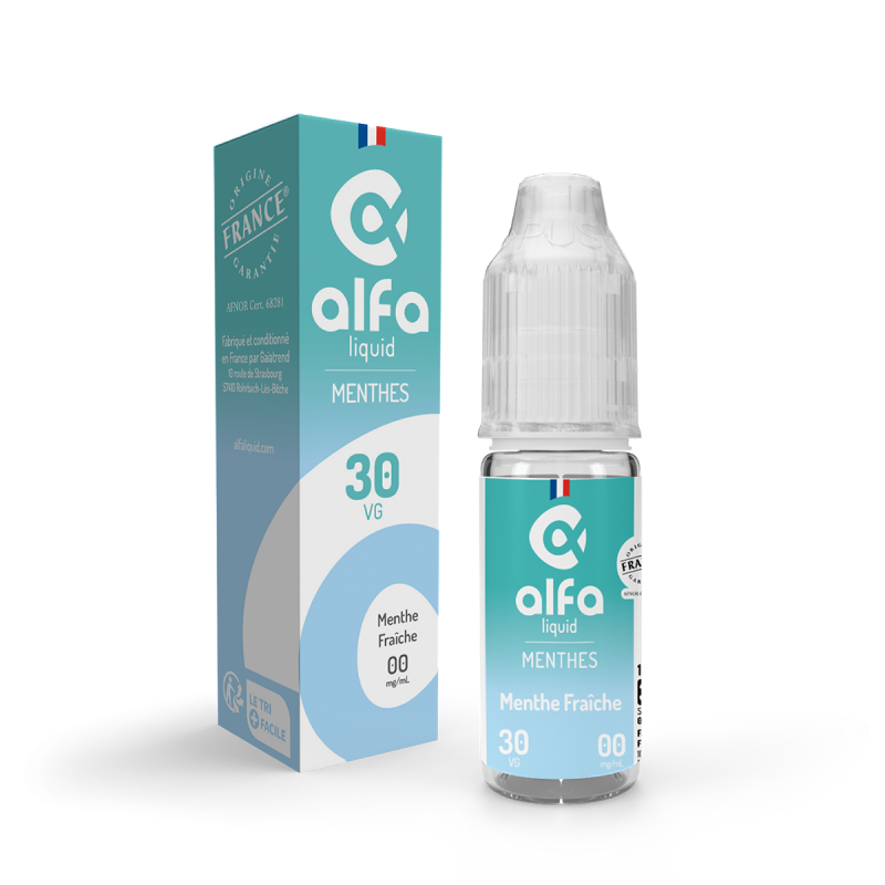 Menthe Fraîche 10ml – Alfaliquid