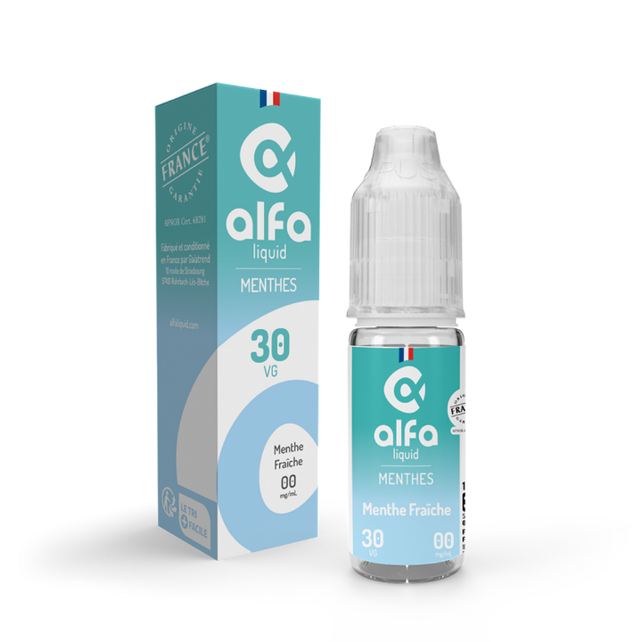 Menthe Fraîche 10ml – Alfaliquid