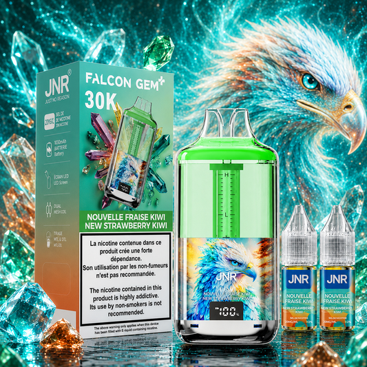Puff Falcon Gem+ 30K Strawberry Kiwi JNR