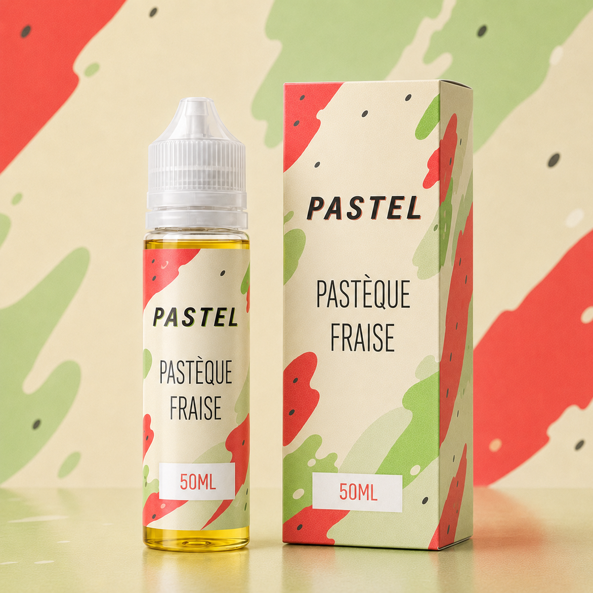 Pastèque Fraise 50ml - Pastel
