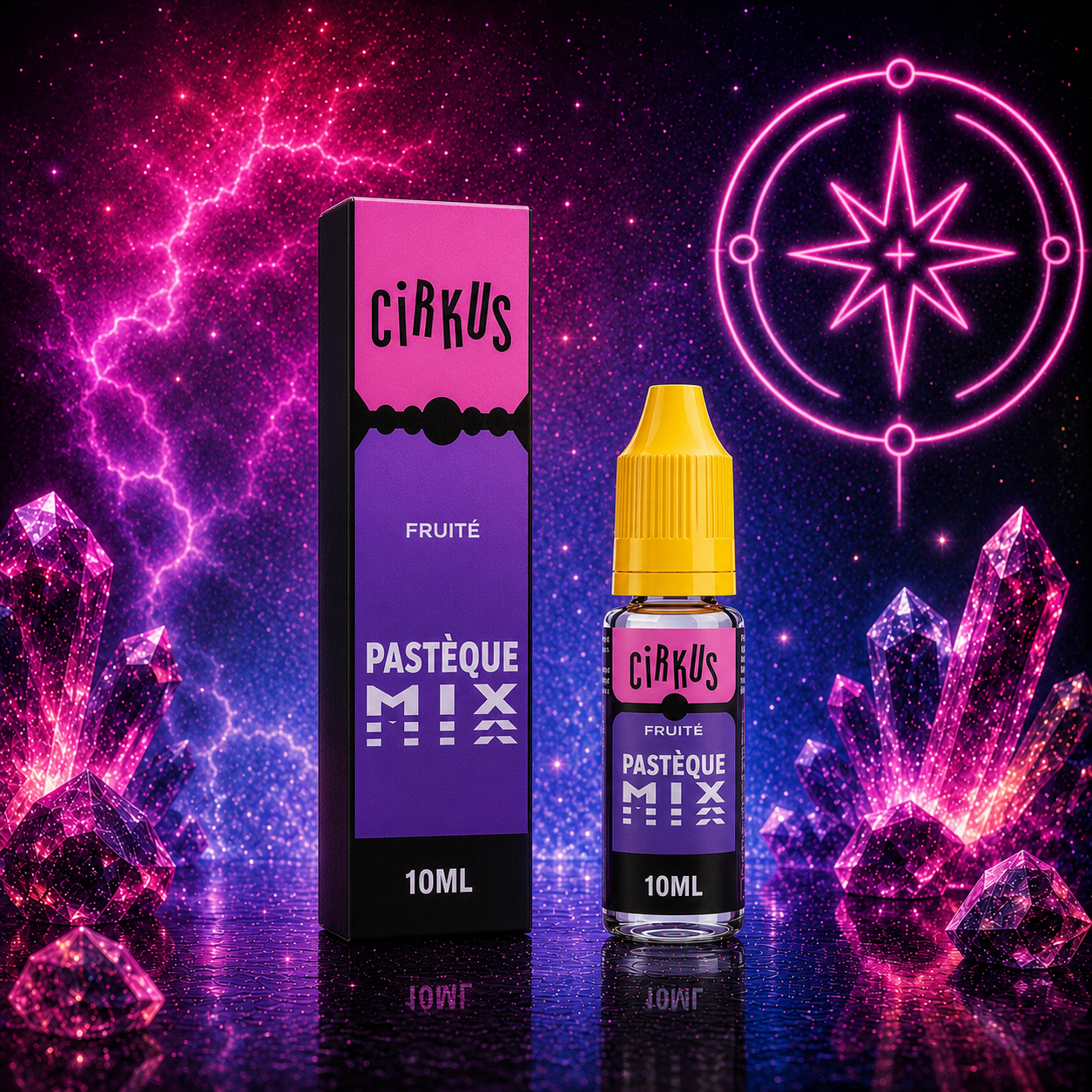 Pastèque Mix 10 ml – e-liquide Cirkus