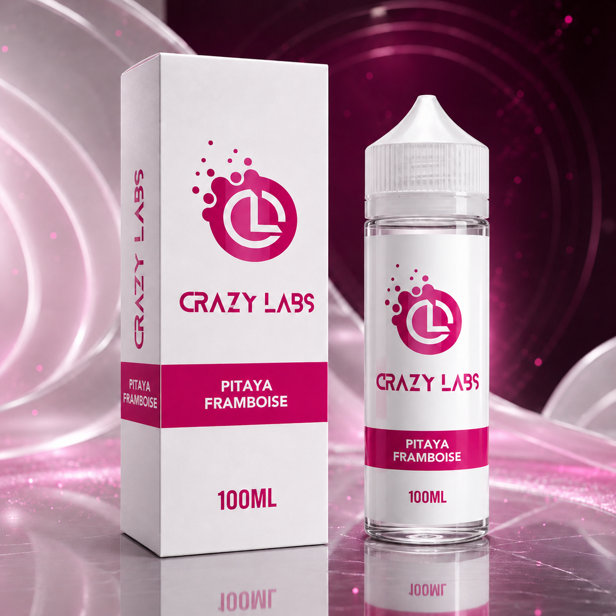 Pitaya Framboise 100 ml – Crazy Labs